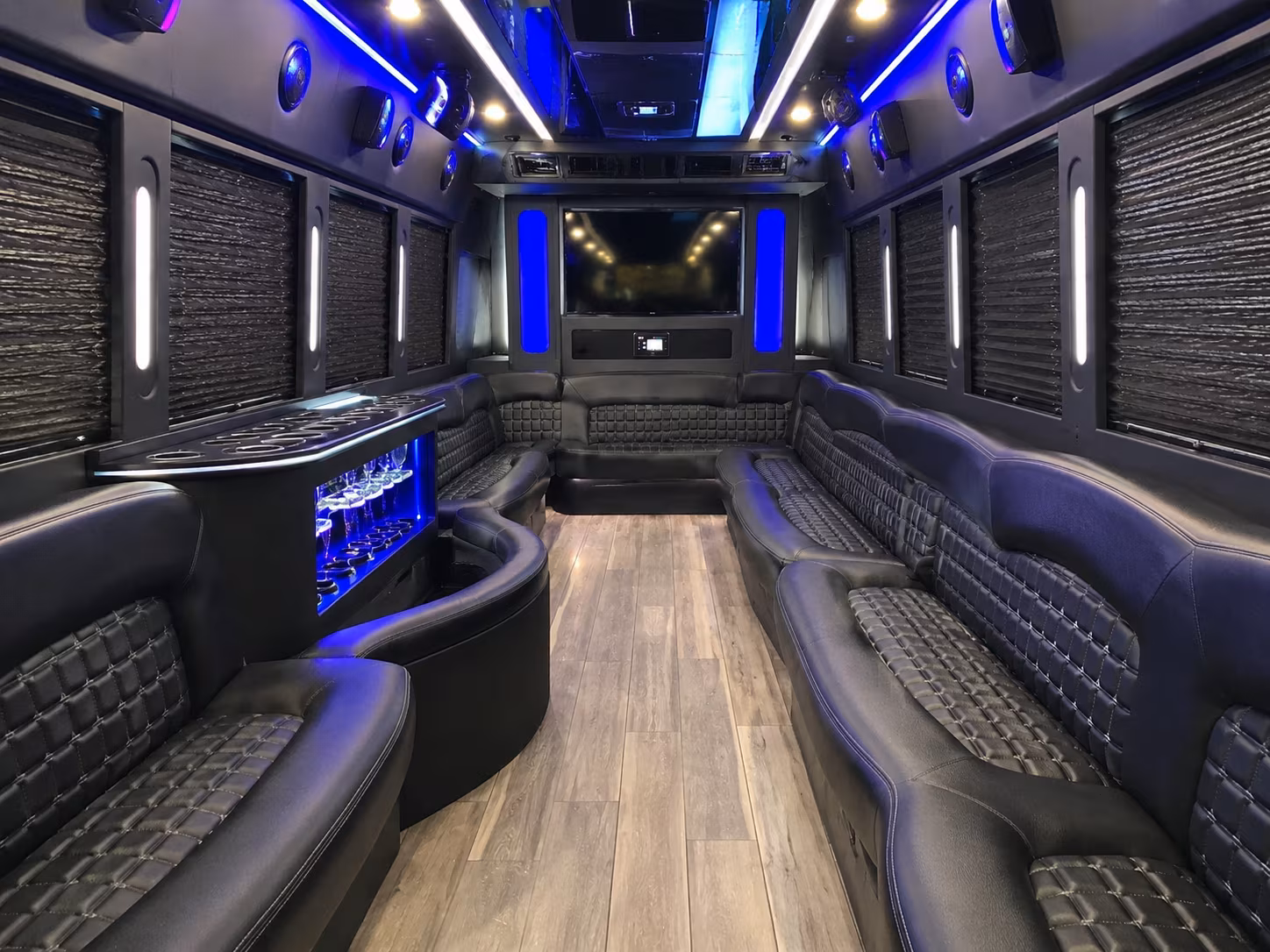 affordable athens prom party bus prices split across your group